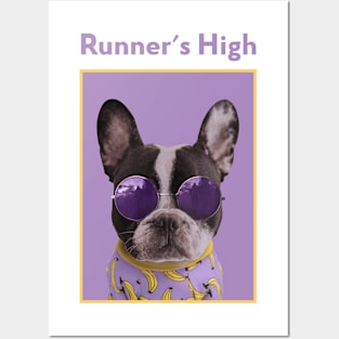 Runner's High Doge Posters and Art